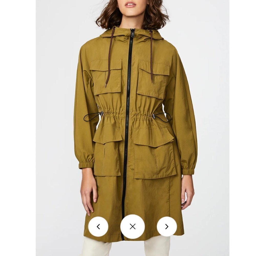 Bernardo Crinkle Nylon Technical Jacket - image 1